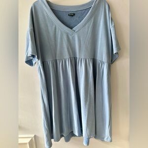 Wild Fable Light Blue Babydoll Dress
